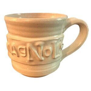 Magnolia Market Stoneware Coffee Mug 3.5" T, Handmade Waco Texas Ribbed Ceramic